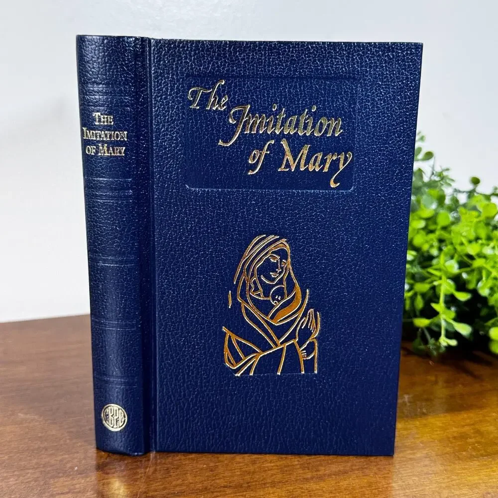 The Imitation of Mary De Rouville 1977 Illustrated Edition Hardcover Catholic